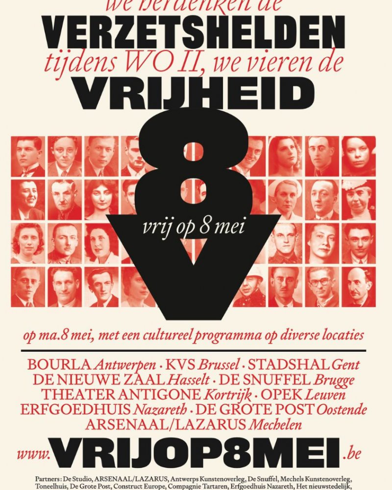 Vrij op 8 mei affiche